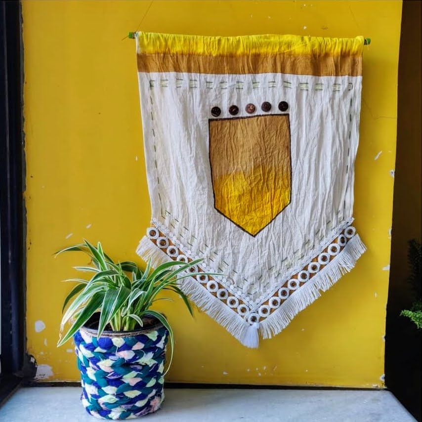 DIY Wall Hanging from Scraps