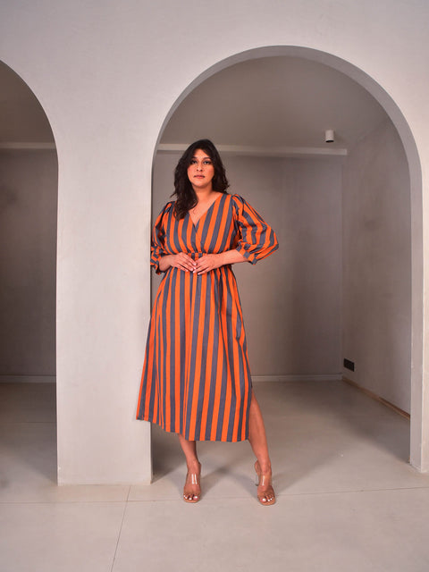 Hazel Wrap Dress