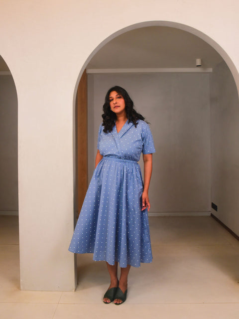 Polly Lapel Dress
