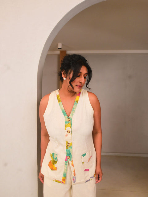 Em Vest Pants Set