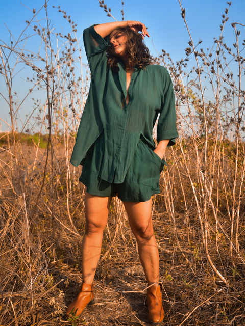 Nina Slit Shirt