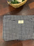 Black Checkered Laptop Sleeve